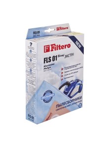 Мешки для пылесосов Filtero Filtero FLS 01 (S-bag) (4) ЭКСТРА, пылесборники