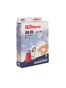 Мешки для пылесосов Filtero Filtero SIE 05 (3) ЭКСТРА, пылесборники