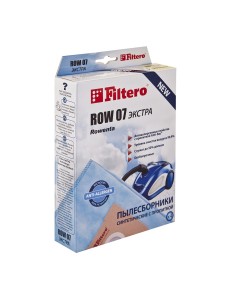 Мешки для пылесосов Filtero Filtero ROW 07 (4) ЭКСТРА, пылесборники