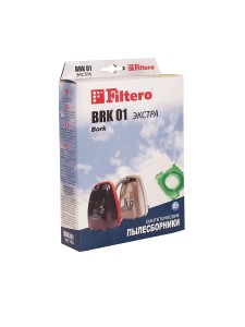Мешки для пылесосов Filtero Filtero BRK 01 (3) ЭКСТРА, пылесборники