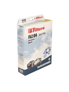 Мешки для пылесосов Filtero Filtero FLZ 04 (3) ЭКСТРА, пылесборники