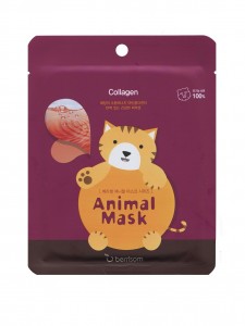 Тканевые маски и патчи Berrisom Маска для лица серии Animal mask Кошка