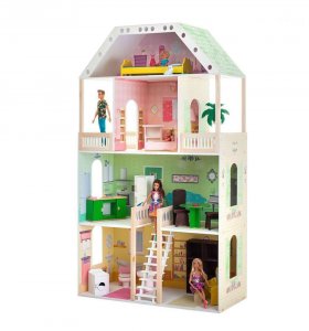 Кукольный домик PAREMO "Поместье Шервуд" с мебелью (разноцветный) (3779910)