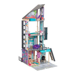 Кукольный домик Kidkraft Бьянка, с мебелью 26 элементов, интерактивный (65989_KE)