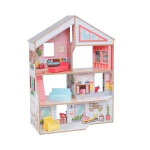 Кукольный домик Kidkraft Кукольный домик Чарли, с мебелью 10 элементов