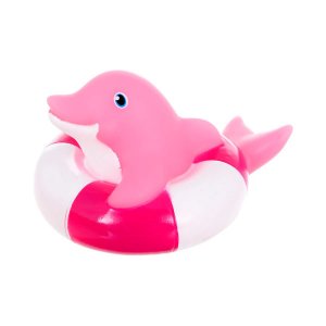 Детские игрушки для ванной Canpol Babies Canpol babies 250989076 Игрушка для ванны - зверюшки, розовый дельфин, 0+