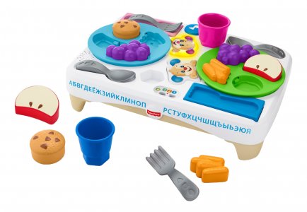 Развивающие игрушки для малышей Fisher Price Mattel Fisher-Price FBN23 Фишер Прайс Игровой Набор "Учимся Делиться"