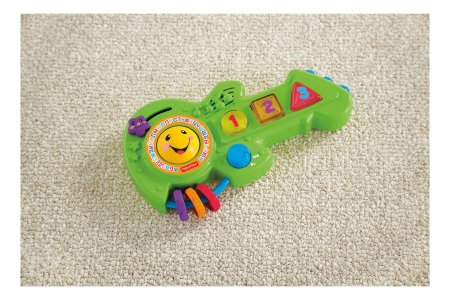 Развивающие игрушки для малышей Fisher Price Mattel Fisher-Price BFY40 Фишер Прайс Обучающая гитара "Смейся и учись"