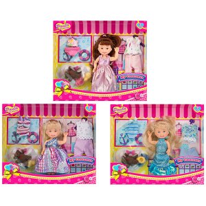 Игровые наборы и фигурки для детей Paula Paula MC23091 Игровой набор "Модница" (в ассортименте)