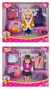 Игровые наборы и фигурки для детей Paula Paula MC23009 Игровой набор "Зимний гардероб" (в ассортименте)