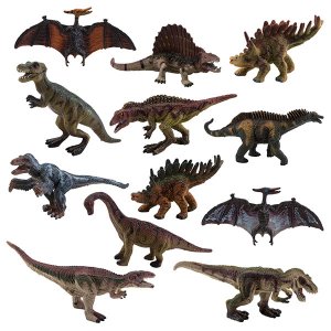 Игровые наборы и фигурки для детей Игрики ZOO Игрики ZOO TAV011 Фигурка "Динозавр" малая, 12 видов (в ассортименте)