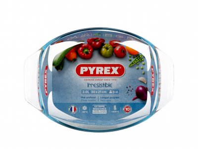 Форма для выпекания (стекло) Pyrex Irresistible 30х21см (410B000/7044)