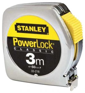 Рулетка Stanley 3м х 12.7мм (powerlock 0-33-218)