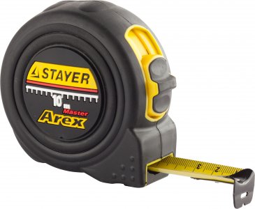 Рулетка Stayer 10м х 25мм (arex 3410-10 z01)