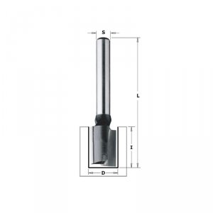 Фреза Cmt Ф12мм S8мм I20мм (K174-120)