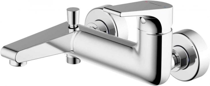 Смеситель для ванны Bravat Vega f6119177cp-01 (F6119177CP-01)