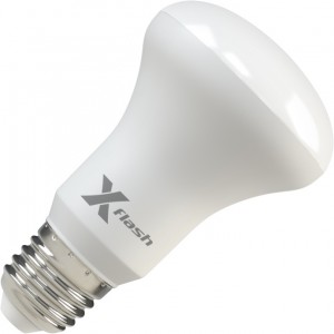 Лампа светодиодная X-flash Fungus R63 E27 8W 220V желтый свет