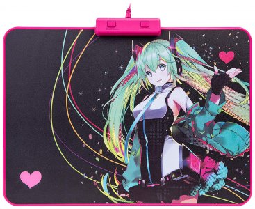 Коврик для мыши Thermaltake Draconem RGB HATSUNE MIKU Edition (MP-DCM-RGBHMS-09)