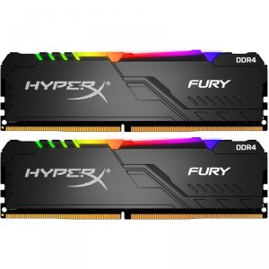 Модуль памяти Kingston Fury Black RGB HX424C15FB3AK2/16