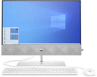 Моноблок HP 24-k0006ur (белый) (1Y2H5EA)