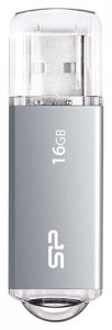 Флеш-диск Silicon Power 16GB Ultima II-I Space Gray (SP016GBUF2M01V1TB6)