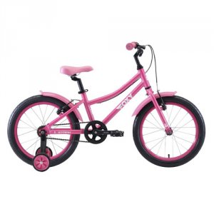 Велосипеды Stark Велосипед Stark Foxy 18 Girl (2020) розовый/белый one size (H000016491)