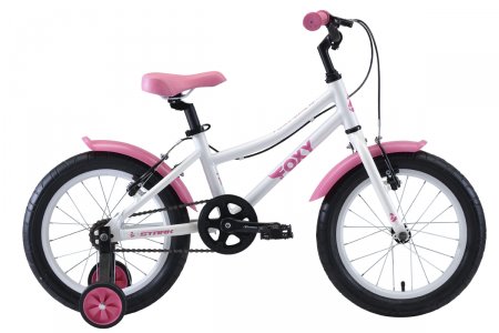 Велосипеды Stark Велосипед Stark Foxy 16 Girl (2020) белый/розовый one size (H000016493)
