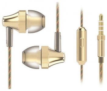 Наушники внутриканальные Harper HV-705 Gold