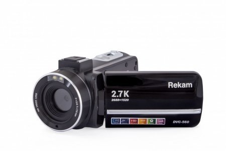 Видеокамера Rekam DVC-560 (черный)