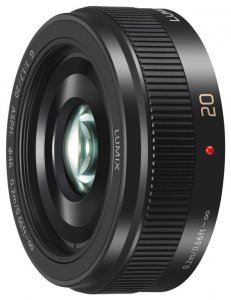 Объектив Panasonic Lumix G 20mm f/1.7 II ASPH (H-H020AE-K) черный