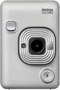 Фотоаппарат моментальной печати Fujifilm Instax MINI LiPlay + чехол и шнурок, белый (70100144526)