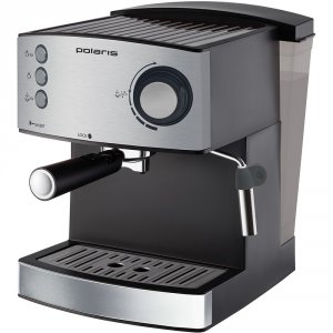 Кофемашина Polaris PCM 1537AE Adore Crema (черный/нержавеющая сталь)