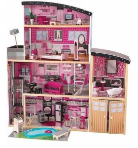 Кукольный домик Kidkraft для Барби "Сияние" с мебелью (5470543)