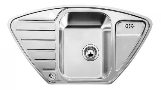 Кухонная мойка Blanco lANTOS 9E IF нержавеющая сталь (516277)