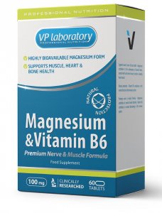 Витамины и минералы VPLAB Magnesium&Vitamin B6 (VP57125)