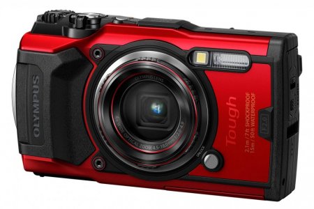 Компактный фотоаппарат Olympus Tough TG-6, красный (V104210RE000)