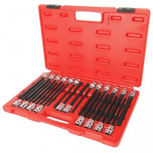 Набор бит JTC Hex, torx, spline, ribe 1/2'' (5329) (JTC-5329)