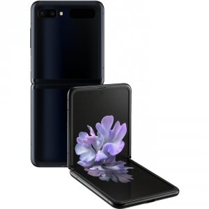 Мобильный телефон Samsung Galaxy Z Flip 8/256GB (черный бриллиант) (SM-F700FZKDSER)