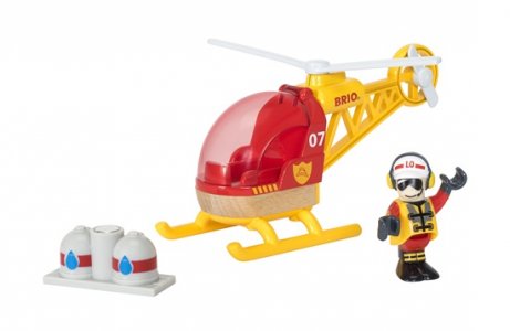Игровой набор 1Toy Brio "Спасательный вертолет" (33797)