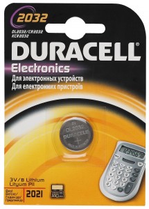 Батарейка Duracell Cr2032 (10/100/14400)