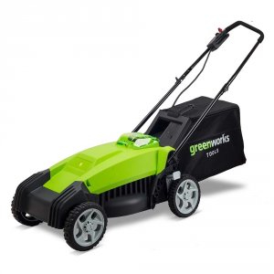 Аккумуляторная газонокосилка GreenWorks G40lm35k2 (2500067va)