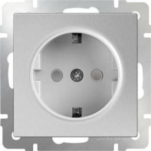 Розетка Werkel 4690389053900 Серебряный
