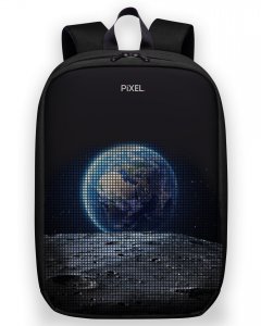 Рюкзак Pixel MAX Moon с LED-дисплеем (черный) (PXMAXBM01)