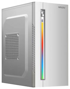 Компьютерный корпус Ginzzu D380 RGB (белый)