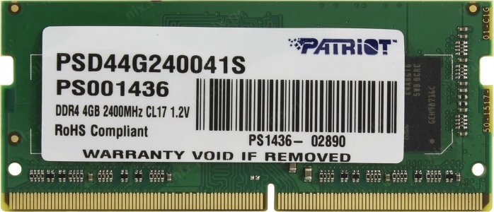 Модули памяти Patriot PSD44G240041S