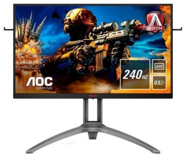 Монитор AOC AGON AG273QZ (серебристо-черный)