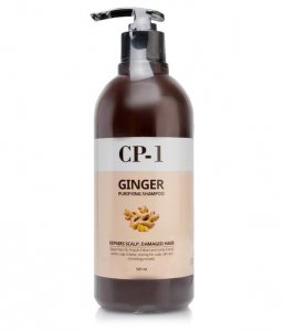 Шампунь для поврежденных волос с экстрактами имбиря и меда ESTHETIC HOUSE Ginger Purifying Shampoo