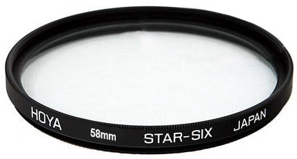 Светофильтр Hoya STAR-SIX 58 мм (76098)