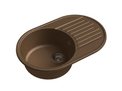 Кухонная мойка GranFest Quarz GF-Z18 Терракот (18 терракот)