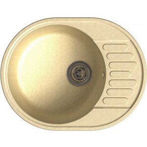 Кухонная мойка GranFest Quarz GF-Z58 чаша с крылом 620*480мм серый (58 серый)